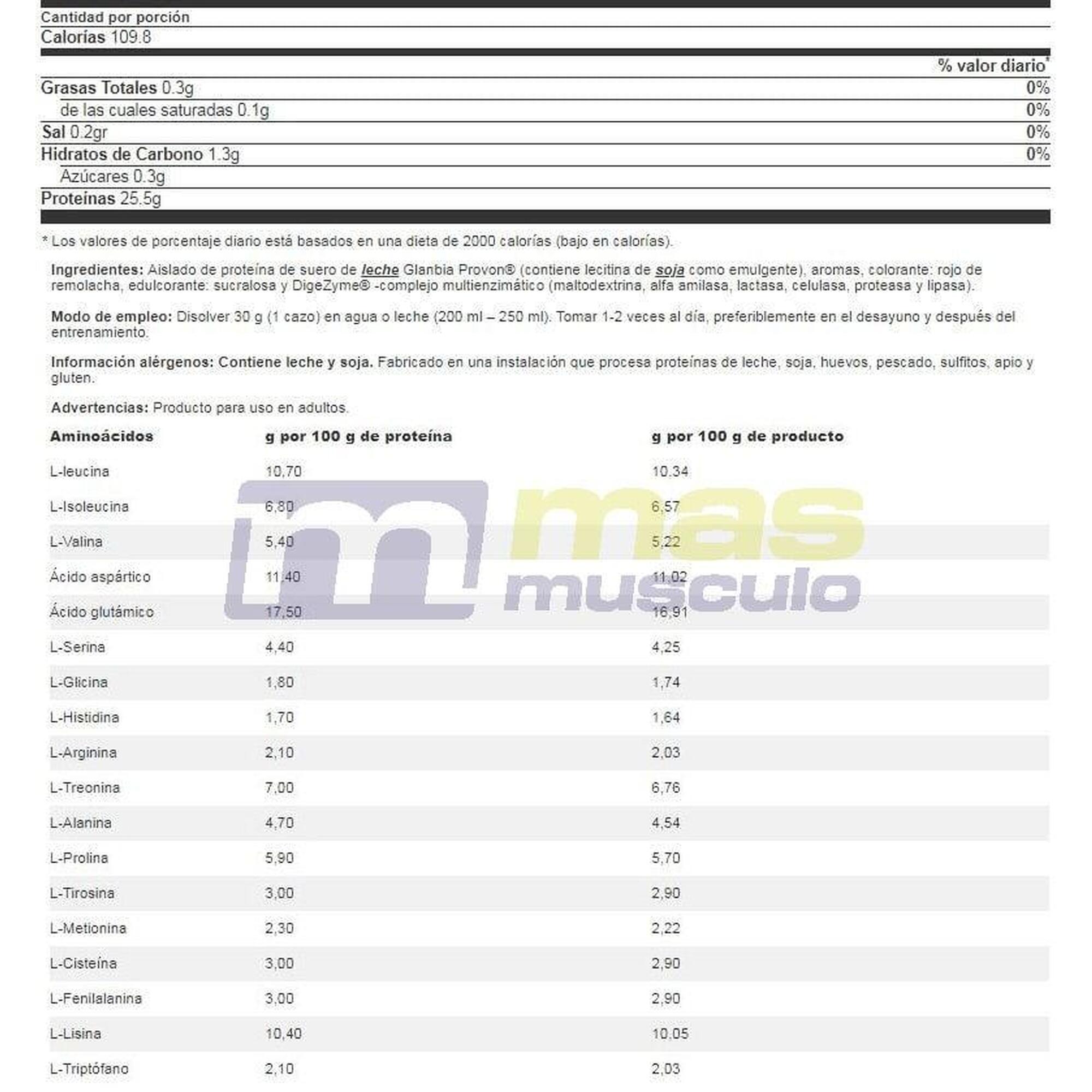 Siero di latte isolato zero 1kg Life Pro