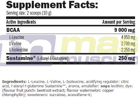 Amix Pro Synchro BCAA + Sustamine 300 gr 4/4
