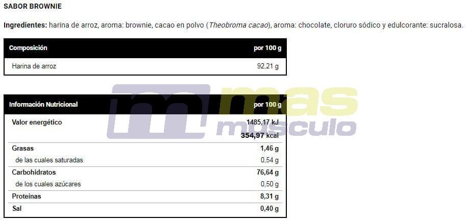 Rijstmeel - 1 kg Brownie VitoBest 5/5