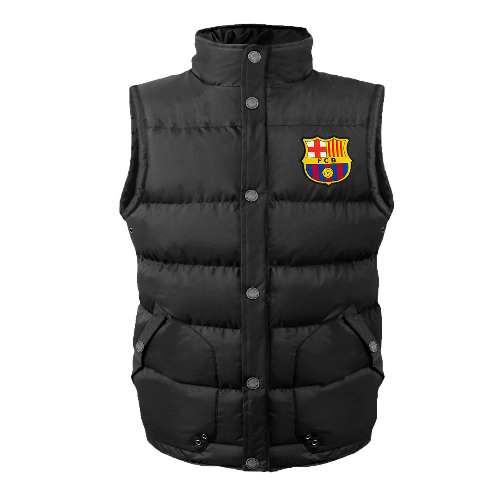 FC Barcelona Boys Gilet Jacket Body Warmer Padded Kids OFFICIAL Football Gift 1/5