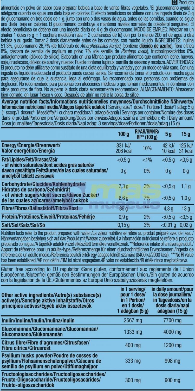 Fibres alimentaires - Fiber Mix - Saveur neutre 225g 5/5
