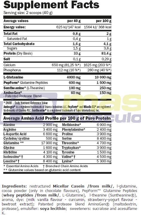 Amix Pro Micelle HD Casein 1600 Gramos 6/6