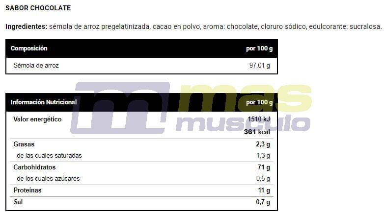 Rice cream - 600g Chocolat de VitoBest 5/5