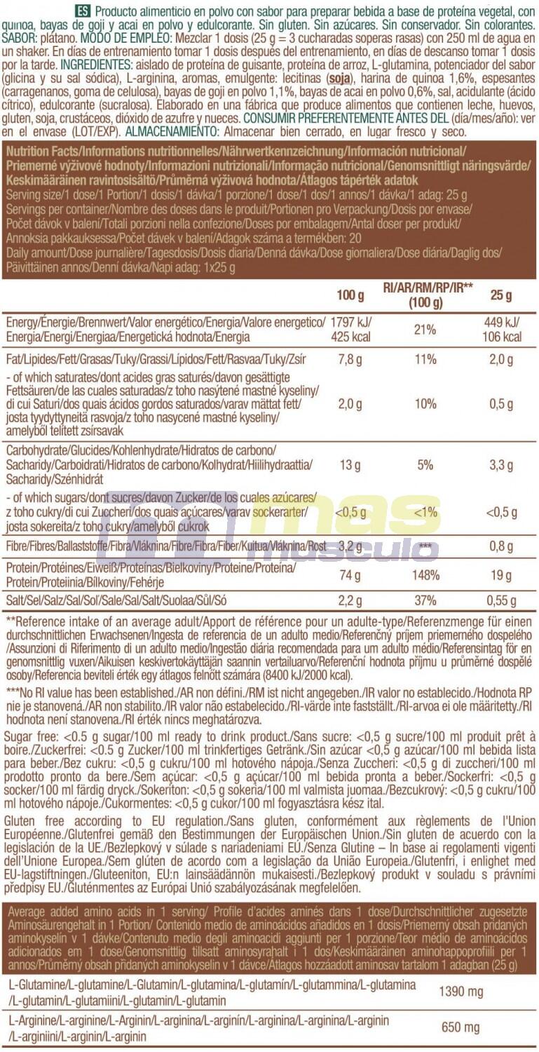 Protéine vegan - Vegan Protein - Banane 5/5