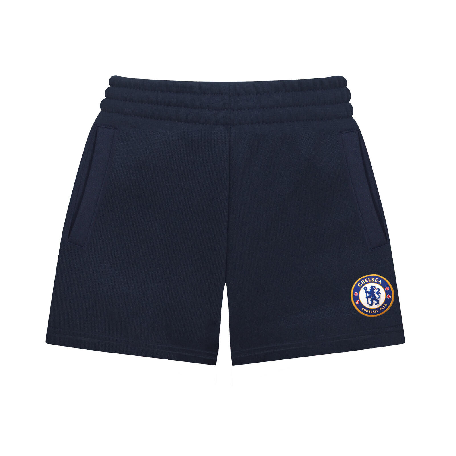 CHELSEA Chelsea FC Boys Shorts Jogger Fleece Kids OFFICIAL Football Gift