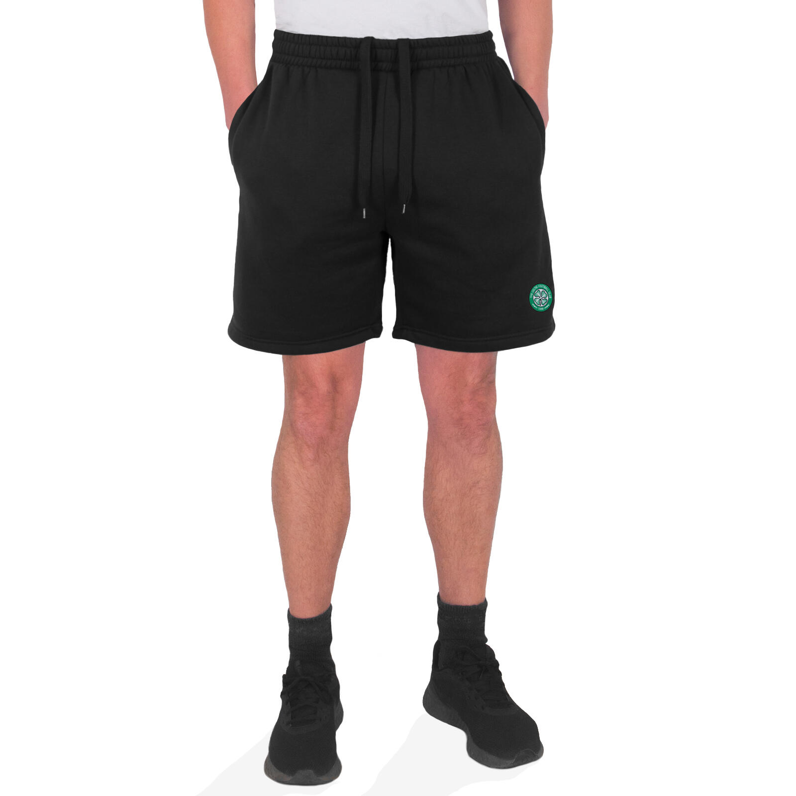 CELTIC FC Celtic FC Mens Shorts Jogger Fleece OFFICIAL Football Gift