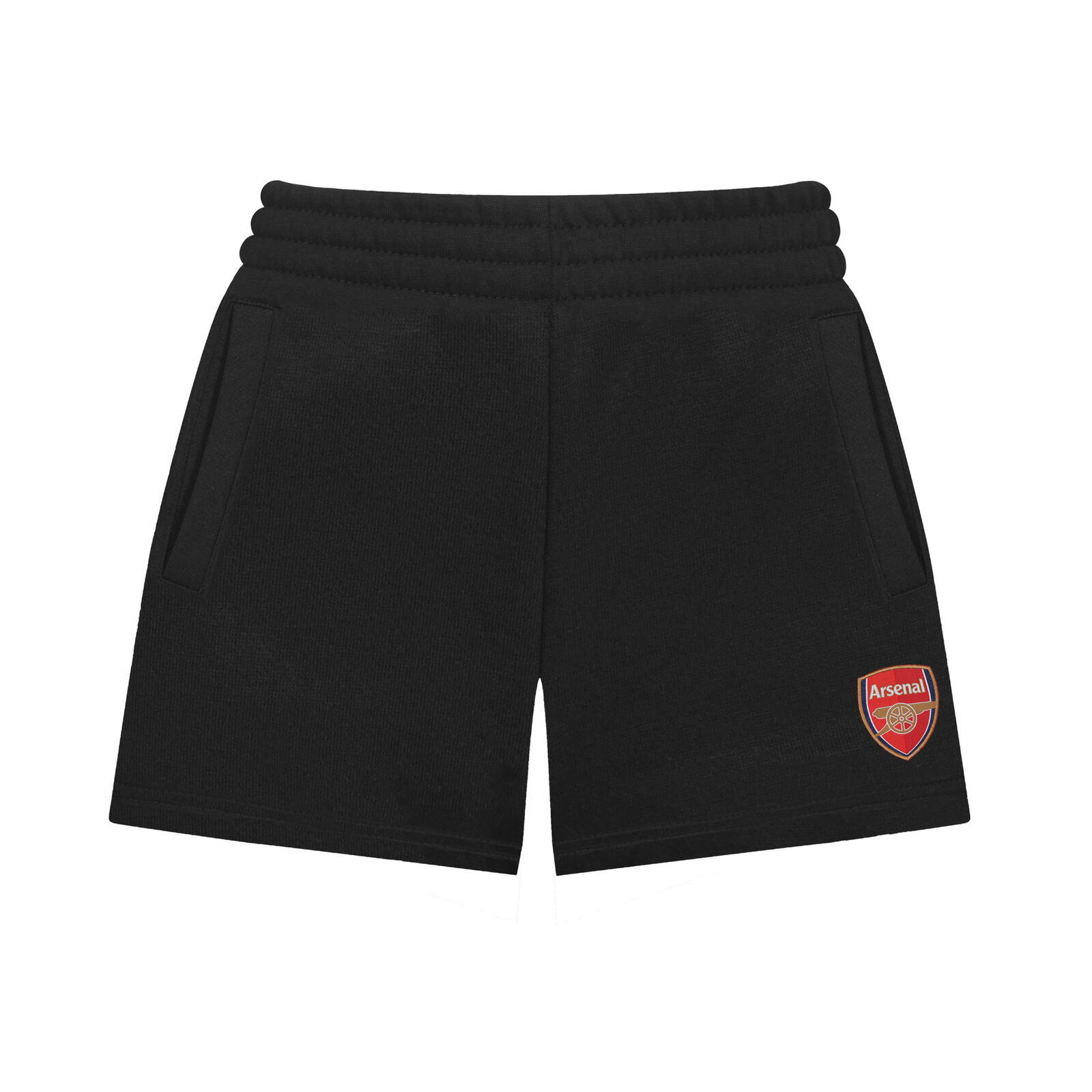 Arsenal FC Boys Shorts Jogger Fleece Kids OFFICIAL Football Gift 1/4