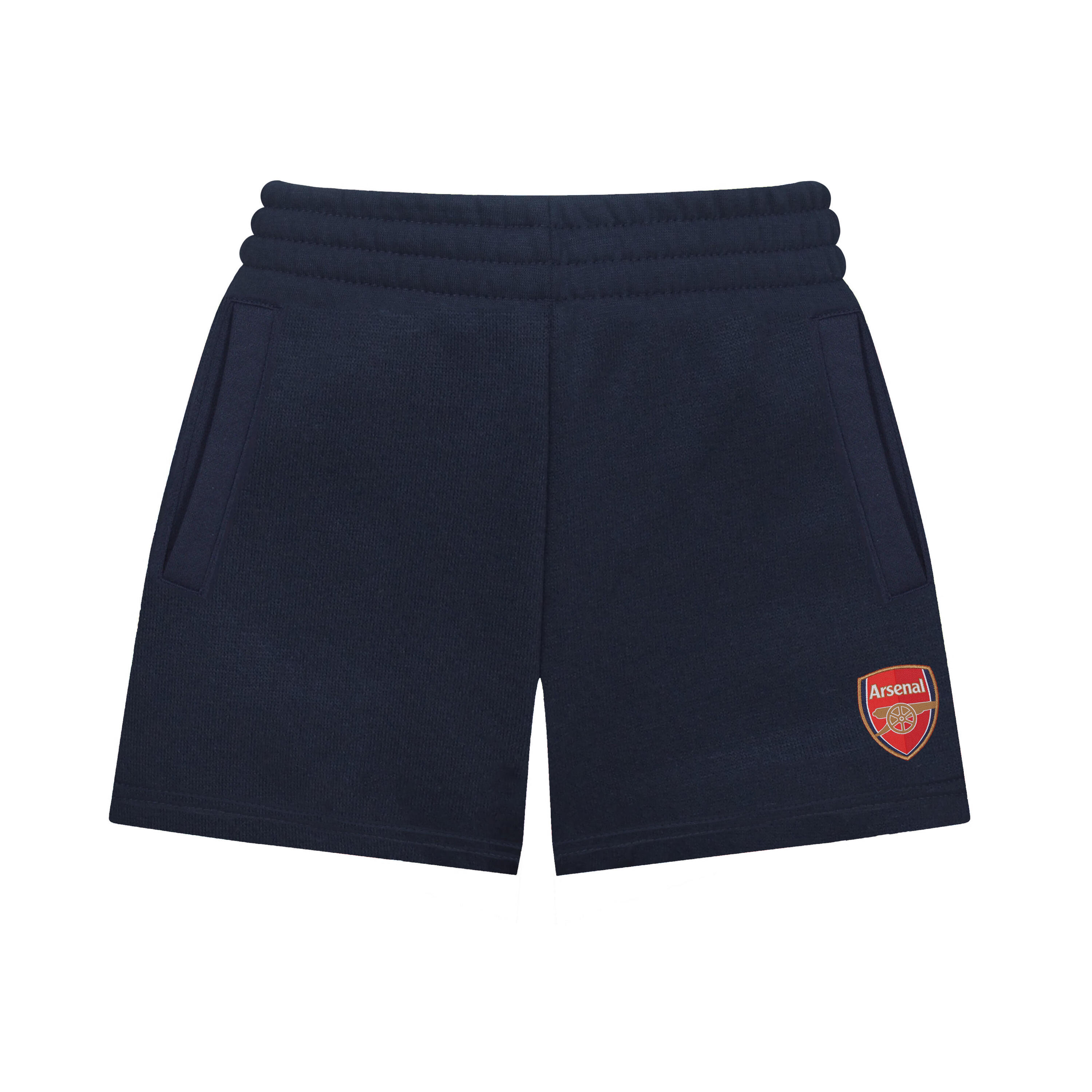 ARSENAL Arsenal FC Boys Shorts Jogger Fleece Kids OFFICIAL Football Gift
