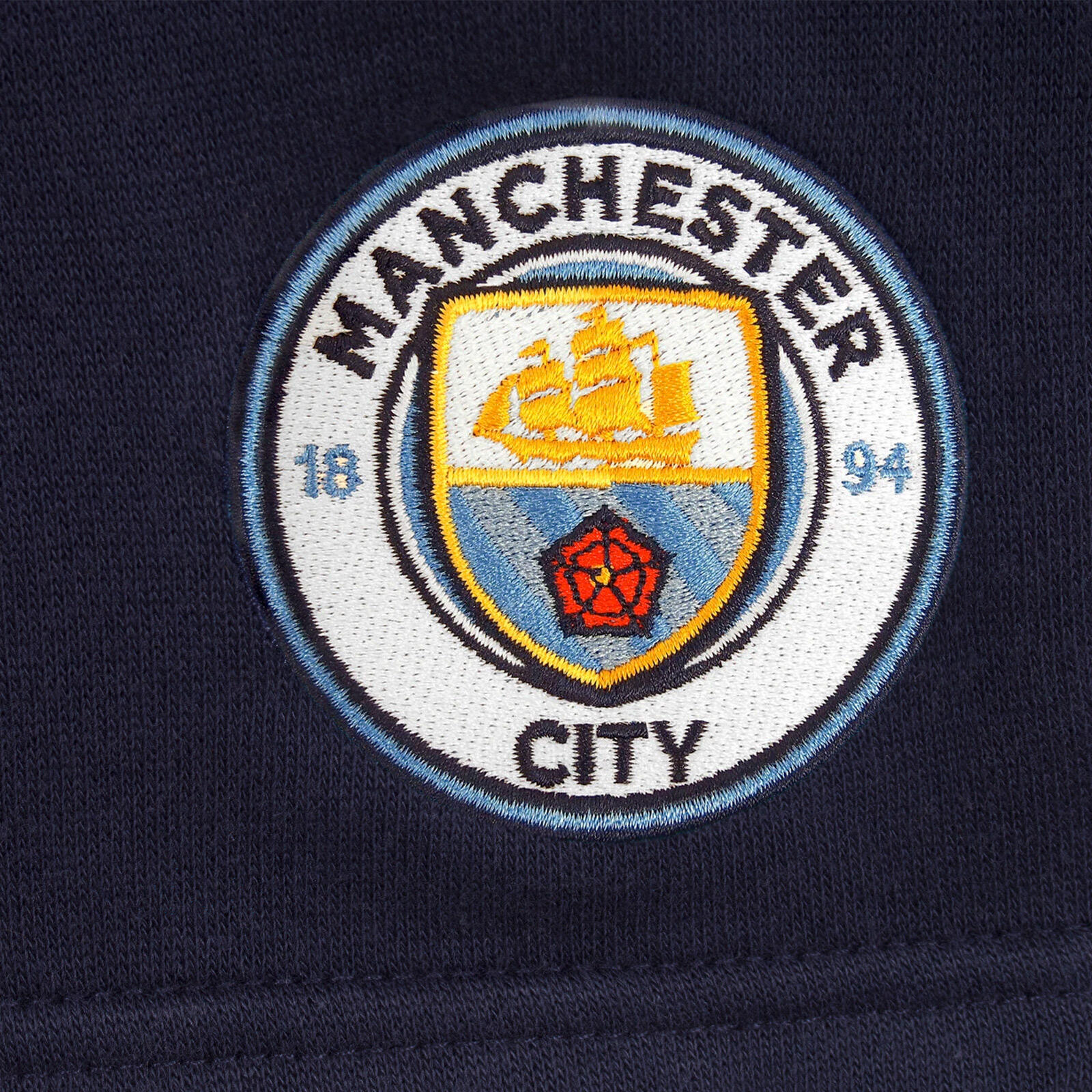 Manchester City Mens Shorts Jogger Fleece OFFICIAL Football Gift 2/4