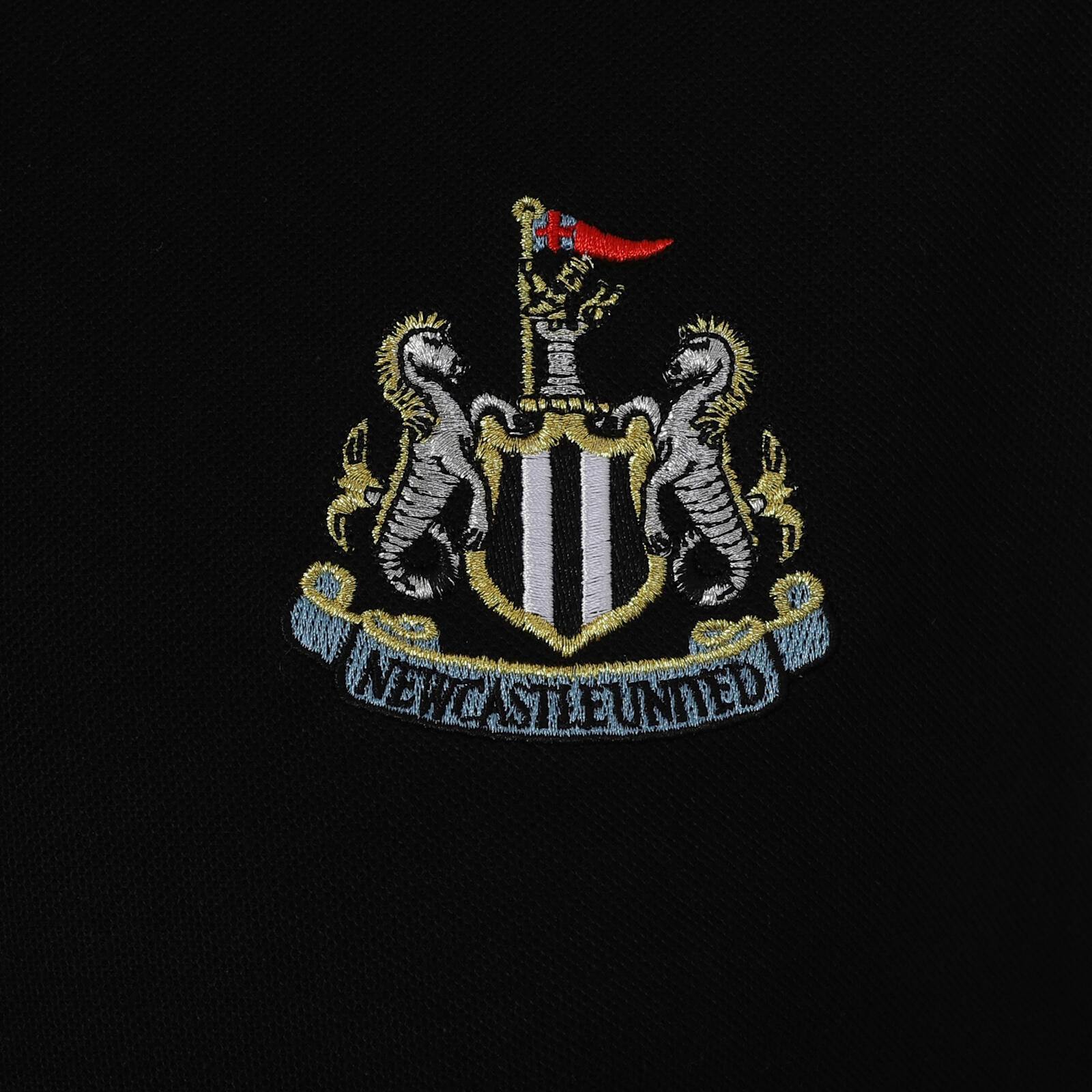 Newcastle United Mens Polo Shirt Crest OFFICIAL Football Gift 4/6