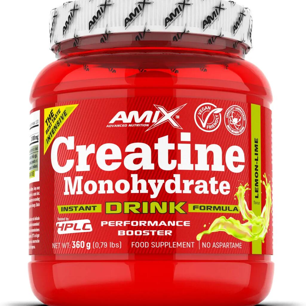 Creatine Monohydrate Drink - 360g Lemon Lime Amix Nutrition