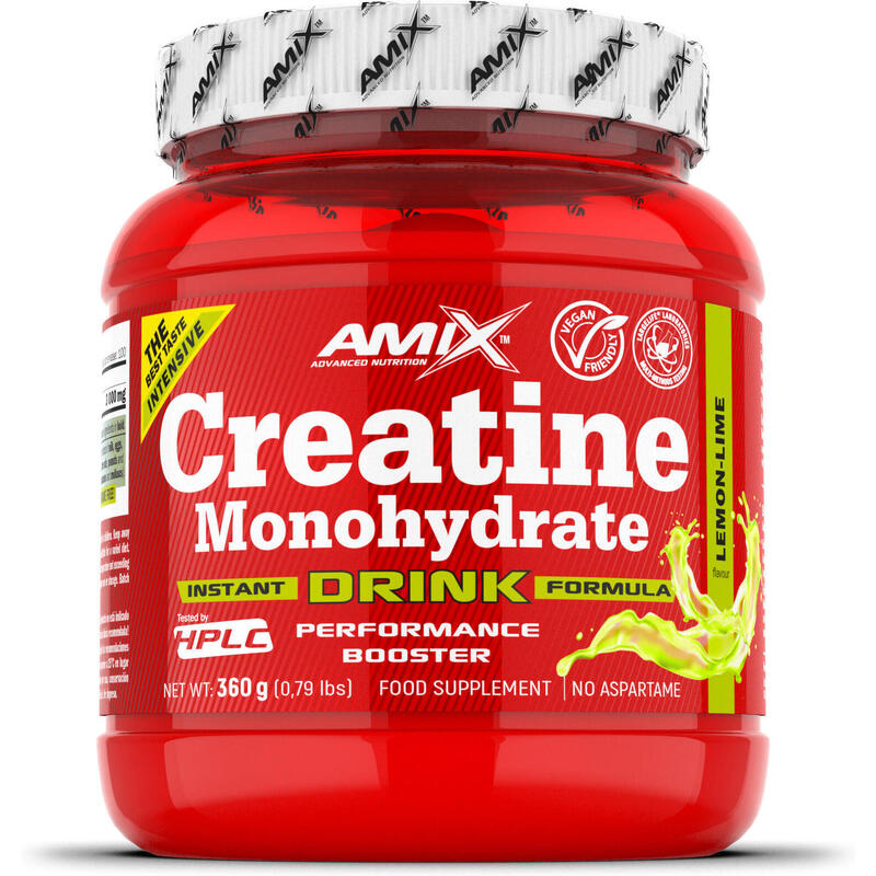 Amix Creatina Monohidrato Powder Drink 360 gr / Mejora el Rendimiento Deportivo