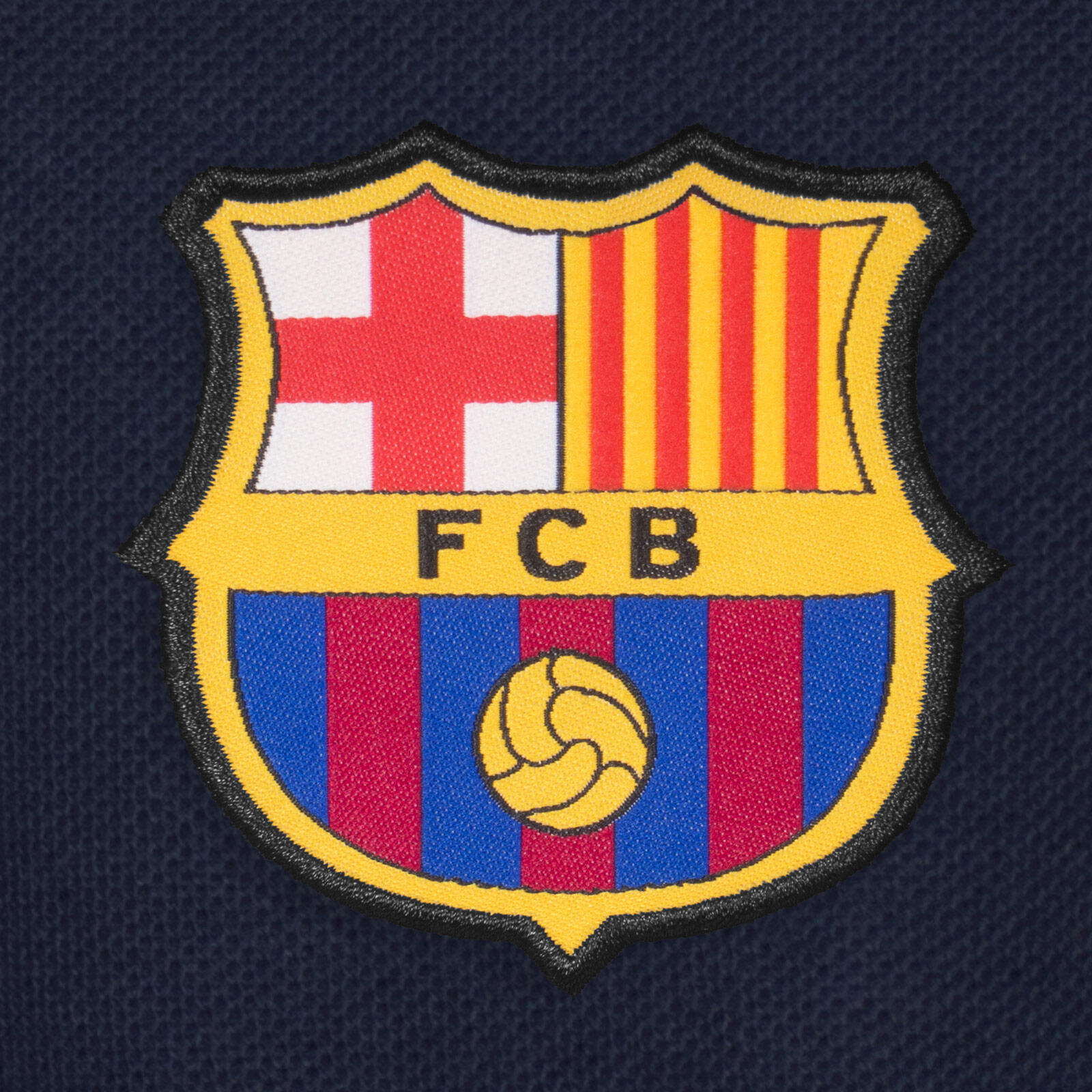 FC Barcelona Mens Polo Shirt Crest OFFICIAL Football Gift 3/5