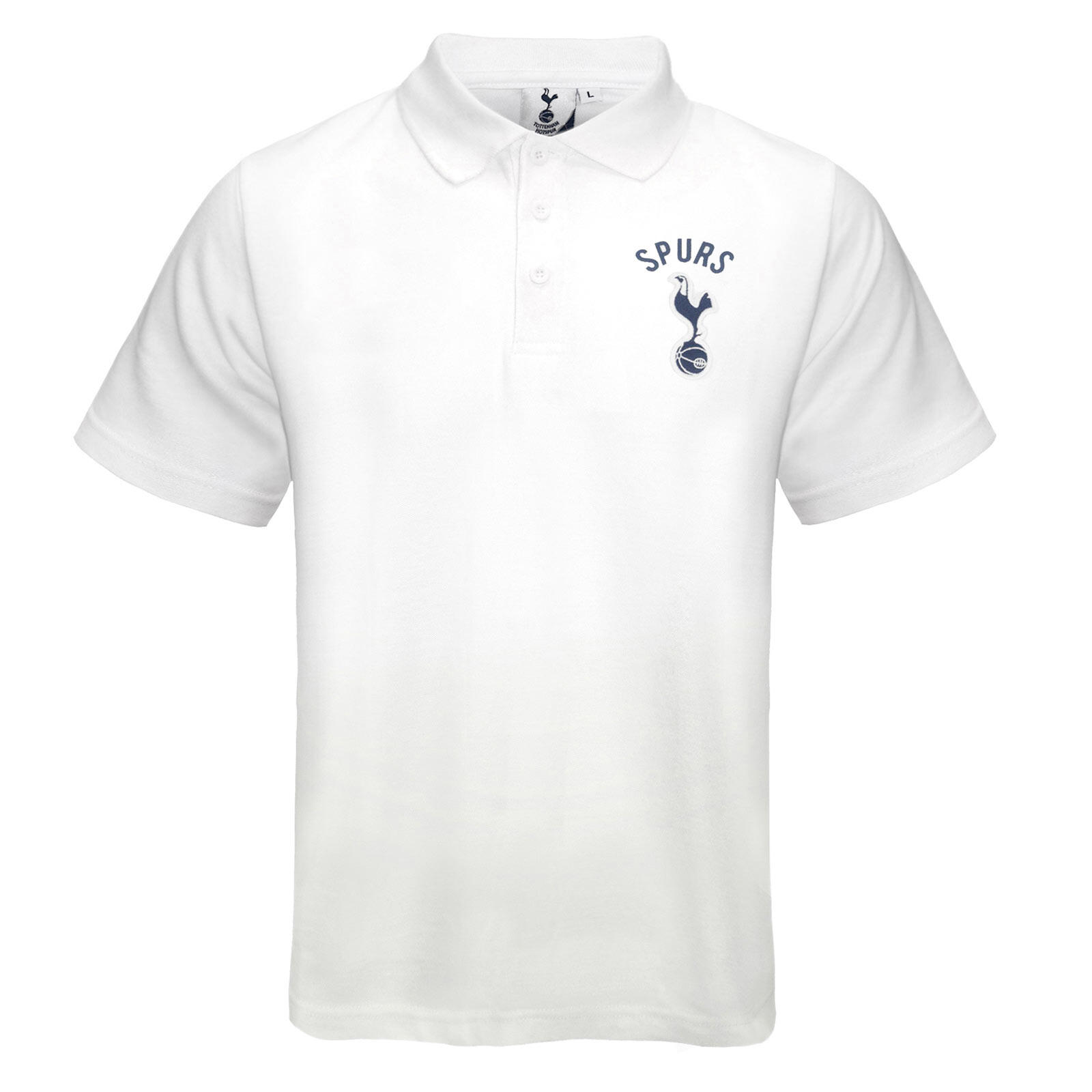 TOTTENHAM HOTSPUR Tottenham Hotspur Boys Polo Shirt Crest Kids OFFICIAL Football Gift