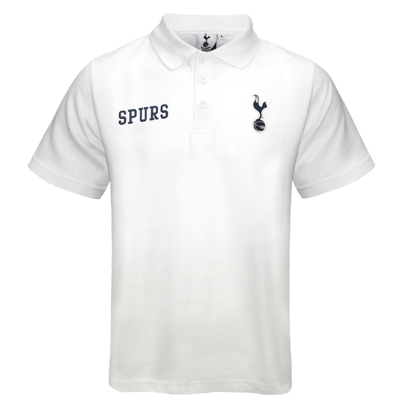 TOTTENHAM HOTSPUR Tottenham Hotspur Boys Polo Shirt Crest Kids OFFICIAL Football Gift