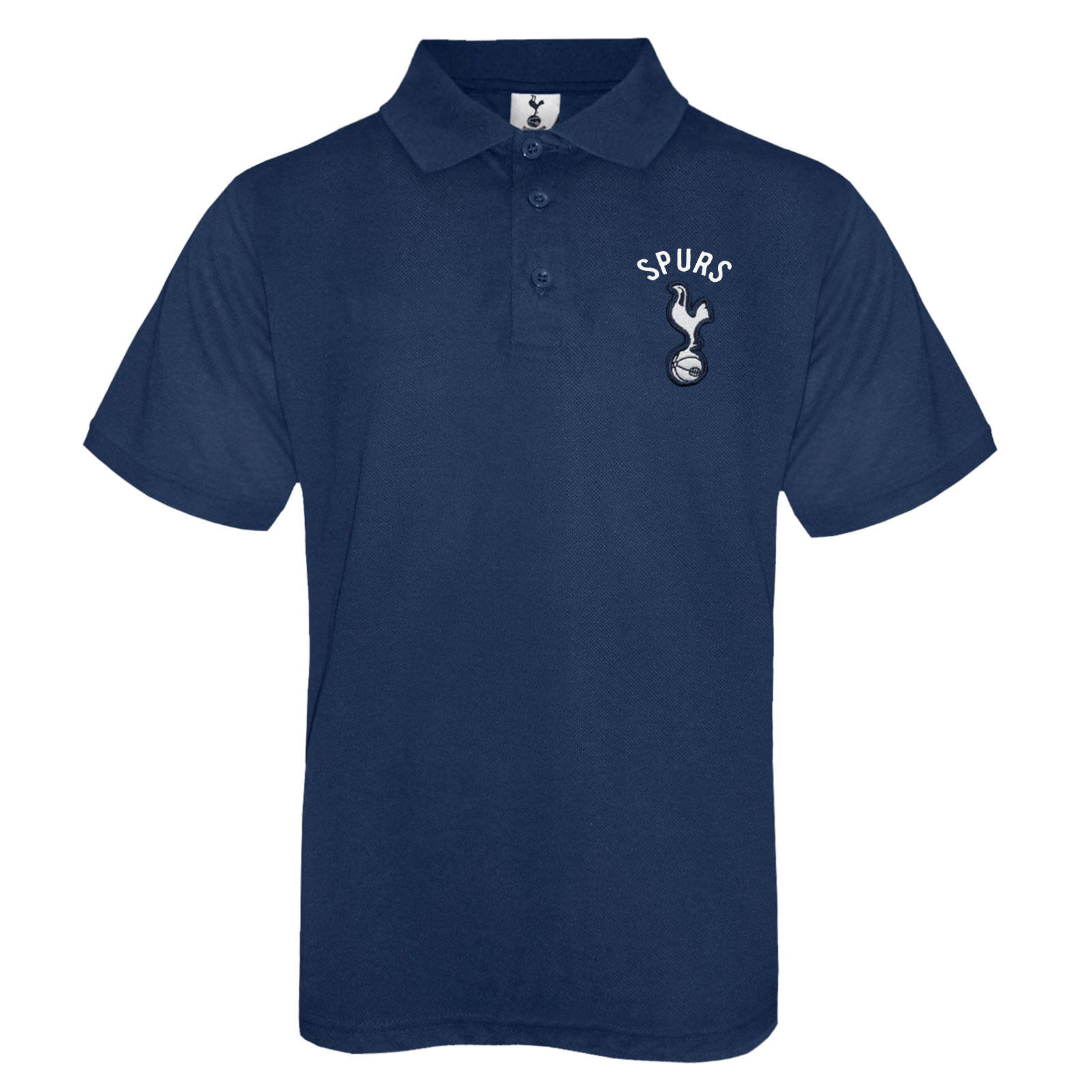 Tottenham Hotspur Boys Polo Shirt Crest Kids OFFICIAL Football Gift 1/1