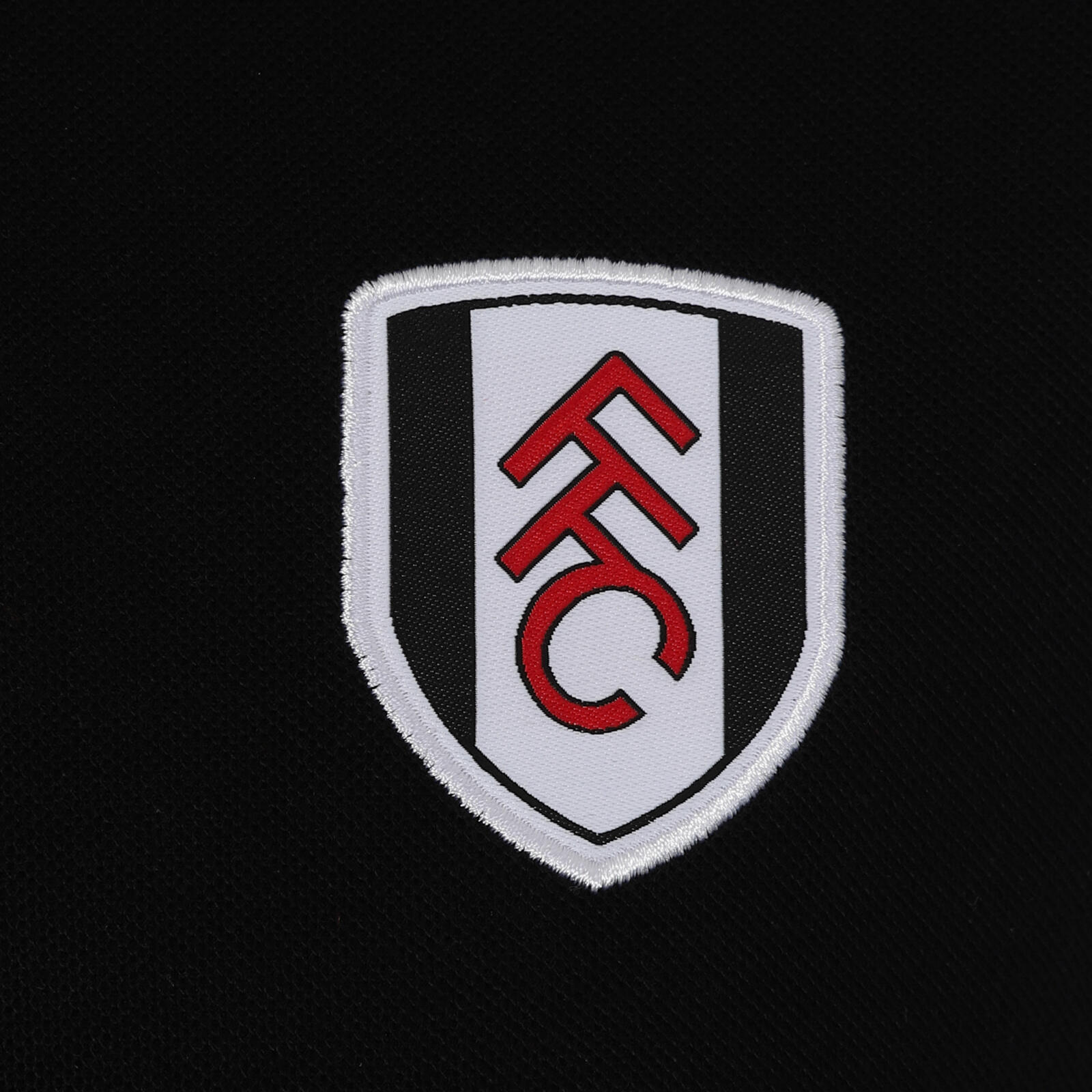 Fulham FC Mens Polo Shirt Contrast Sleeve OFFICIAL Football Gift 4/5