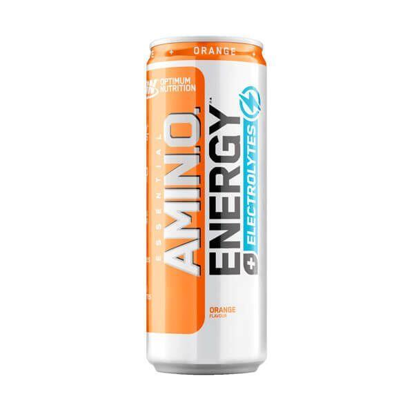 Optimum Nutrition Amino Energy + Electrolytes 250ml x4 orange