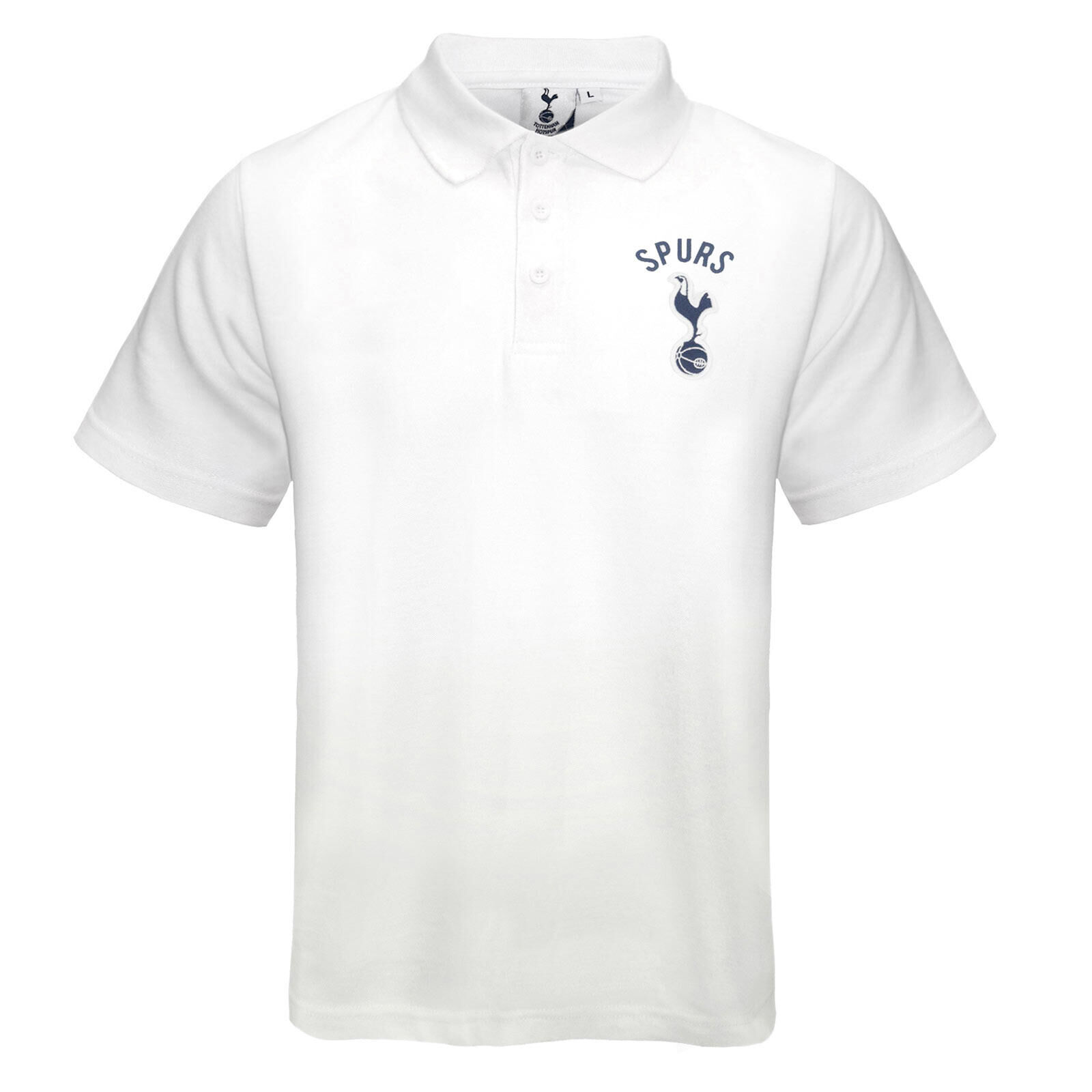 TOTTENHAM HOTSPUR Tottenham Hotspur Boys Polo Shirt Crest Kids OFFICIAL Football Gift