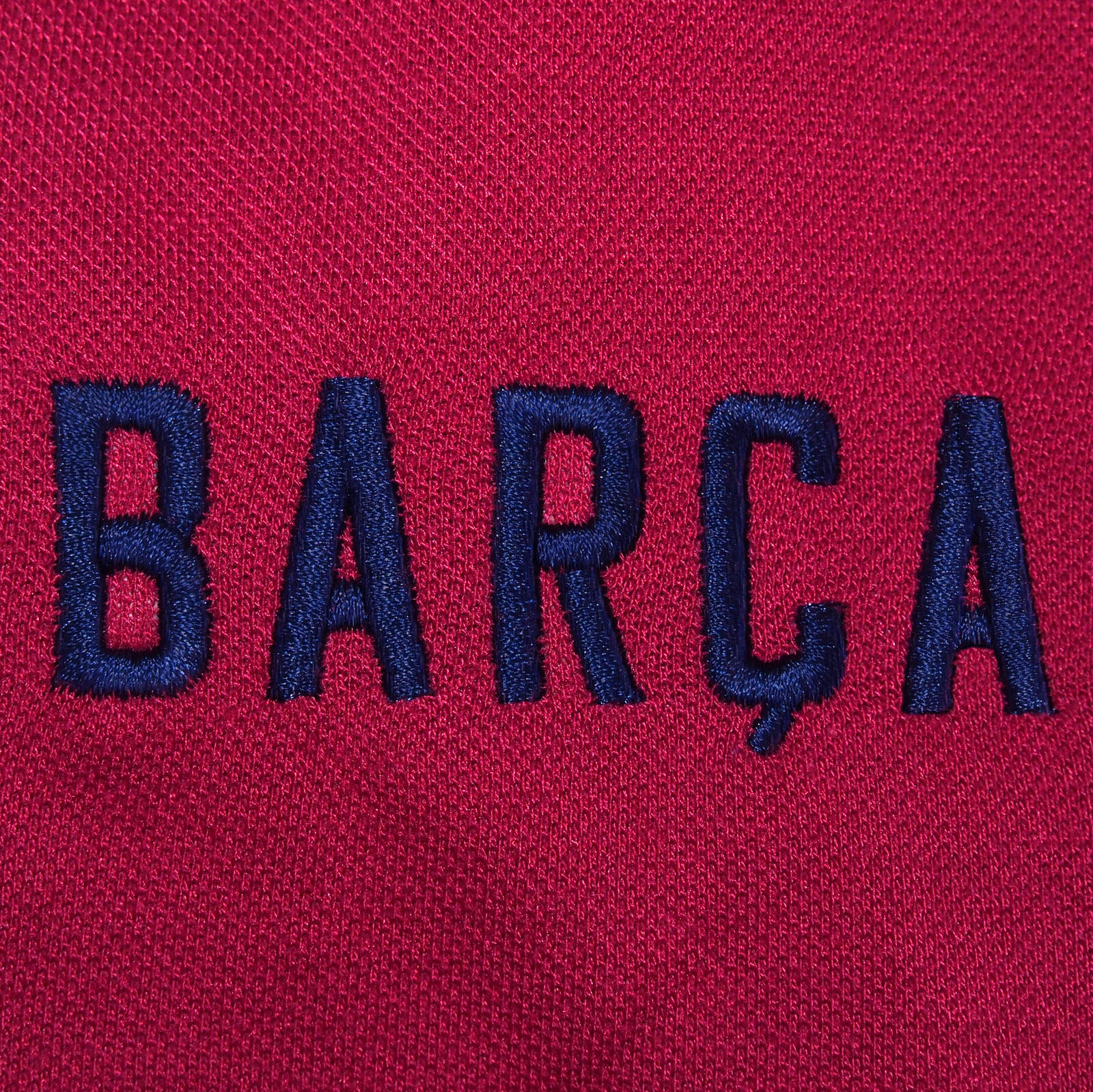 FC Barcelona Mens Polo Shirt Crest OFFICIAL Football Gift 4/4