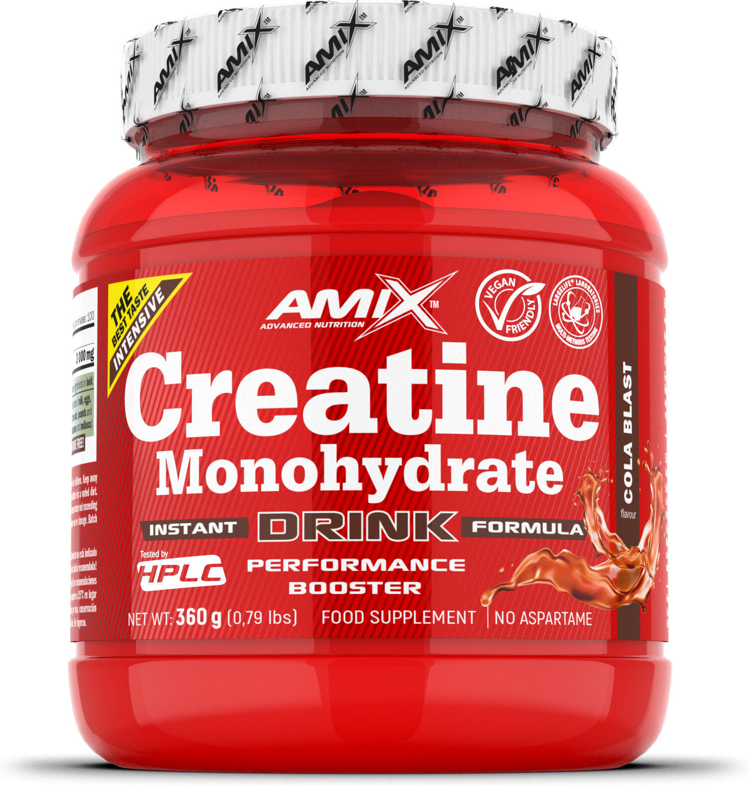 AMIX Creatine macacãohydrate drink - 360g Linha da Amix Nutrition