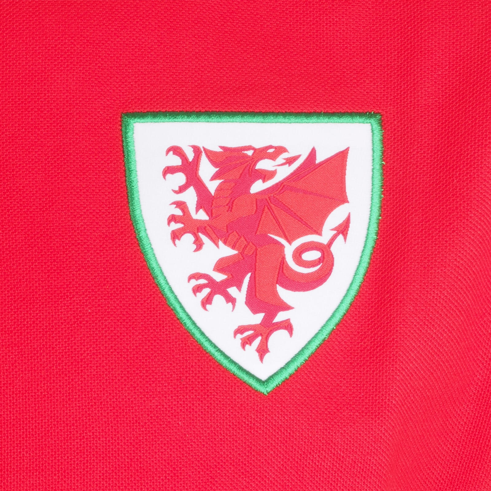 Wales Cymru Boys Polo Shirt Contrast Sleeve Kids FAW OFFICIAL Football Gift 2/4