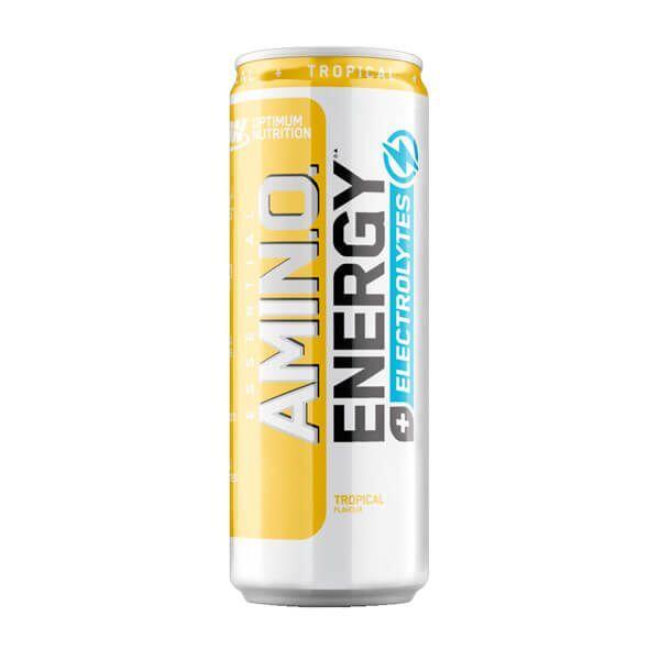 Optimum Nutrition Amino Energy + Electrolytes 250ml x4 tropical