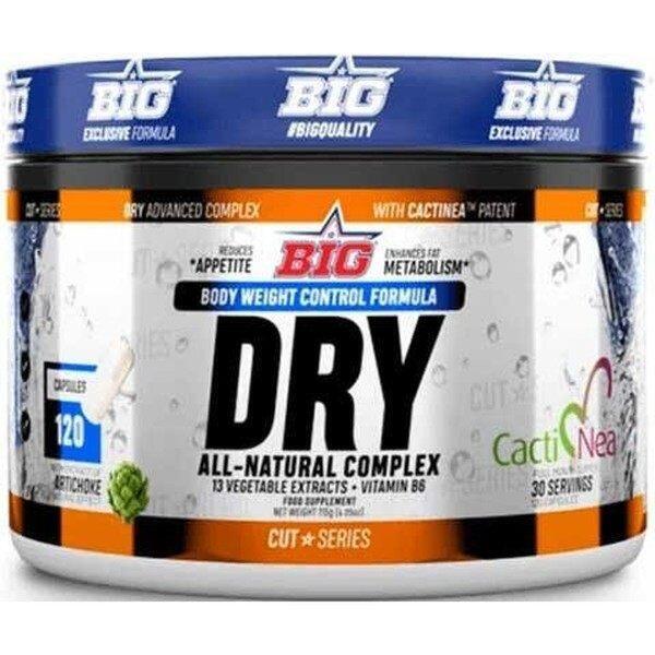 Dry Complexo Diurético - 120 cápsulas de BIG Exclusivo Online      21,90€  Preço por quantidade 182,50€kg BIG Dry Complexo Diurético - 120 cápsulas de BIGVendido e expedido por: Masmusculo    