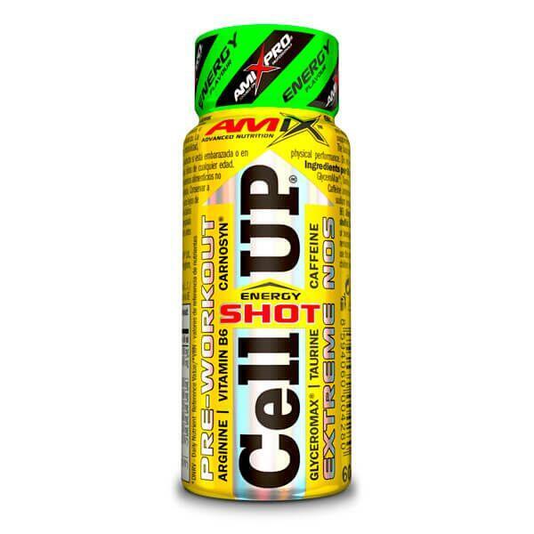 CellUp Energy Shot - 60ml Bebida Energetica de AmiXpro® series