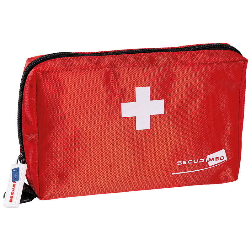 Trousse de 1er secours Essentielle rouge - 54 pièces