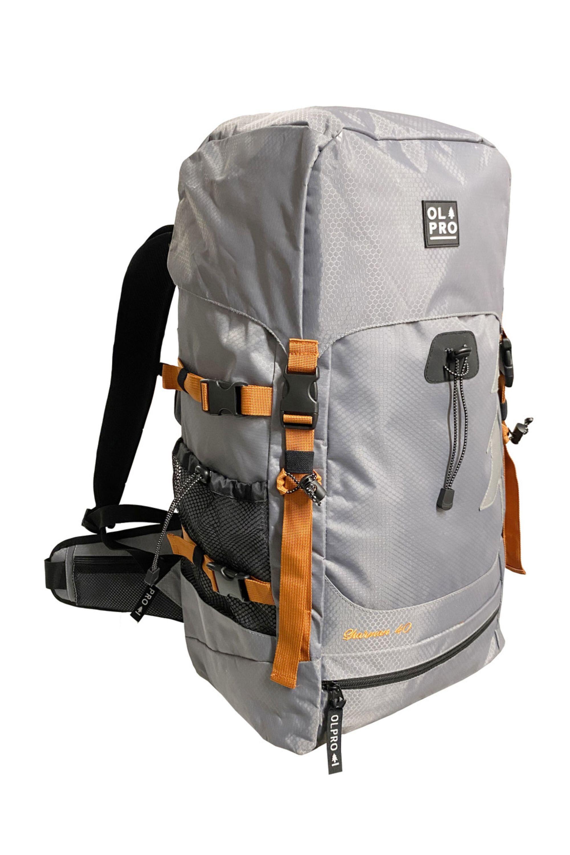 OLPRO 40L Rucksack Bag Grey 1/4