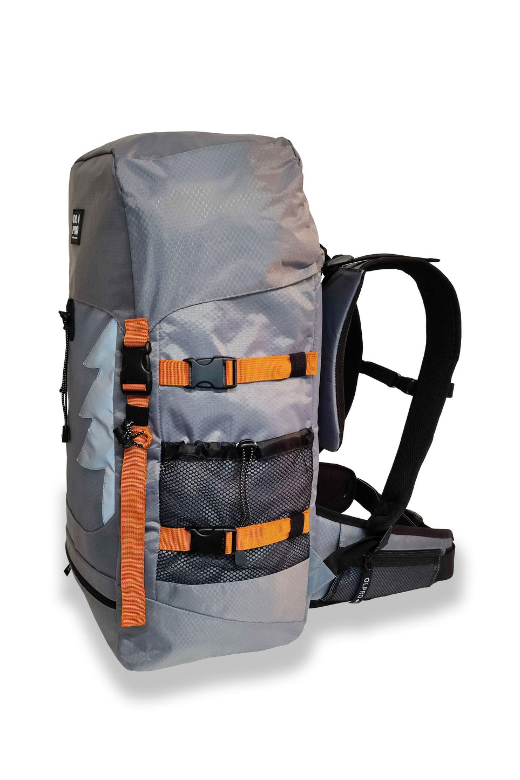 OLPRO 40L Rucksack Bag Grey 3/4
