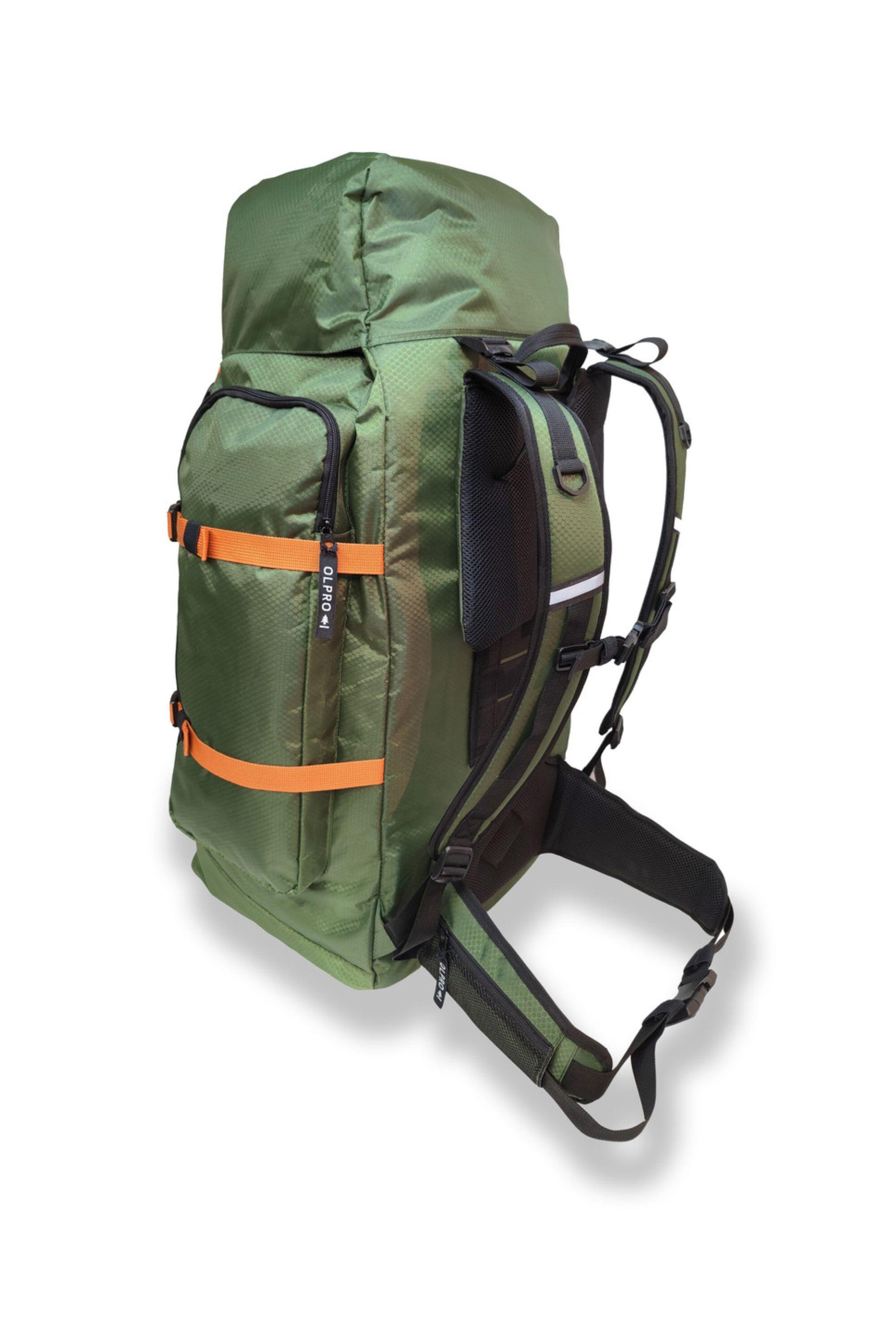 OLPRO 65L Rucksack Bag Green 4/4