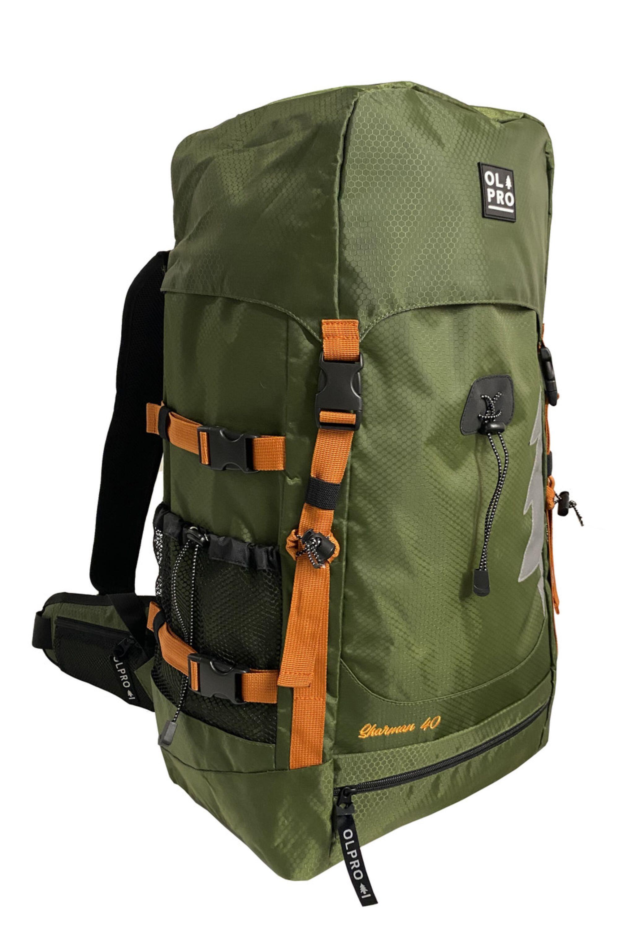 OLPRO 40L Rucksack Bag Green 1/4