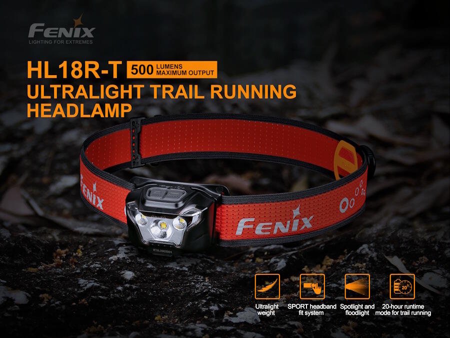 Fenix HL18R-T Rechargeable Running LED Headlamp 5/7