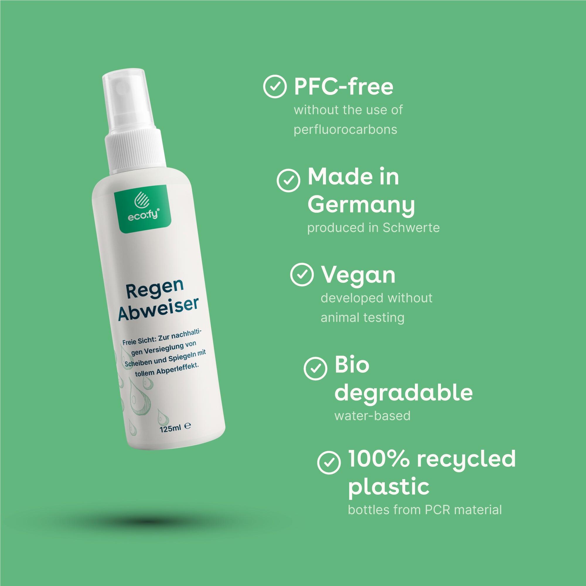 Regen-Abweiser •  Abperleffekt für Scheiben, Helmvisiere etc. 4/4