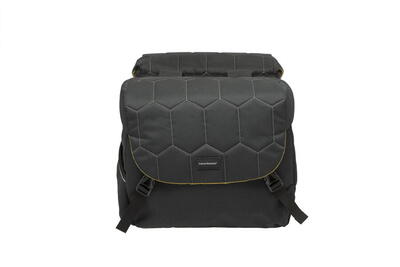 Dubbele fietstas mondi joy double ivy. black