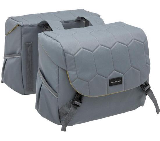Dubbele fietstas Mondi Joy Double Quilted , grey