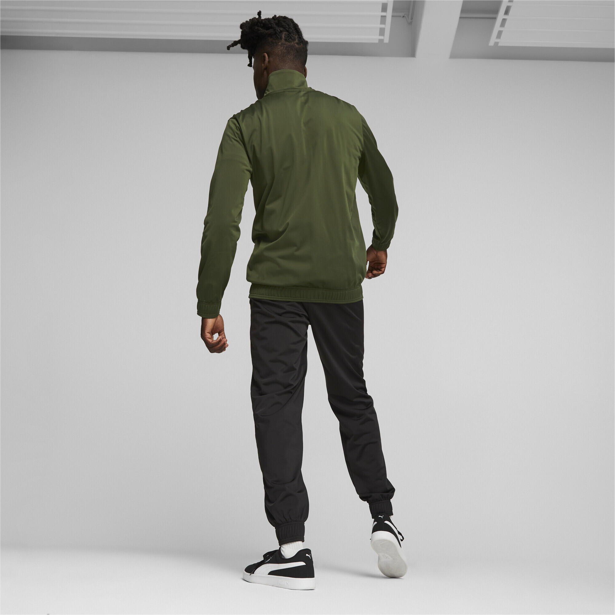 Poly trainingspak voor heren PUMA Myrtle Green 5/6