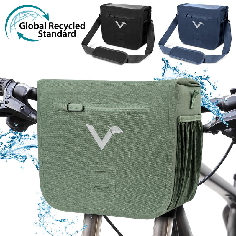 FrontPack - Sacoche de vélo durable et de haute qualité comme sacoche de guidon