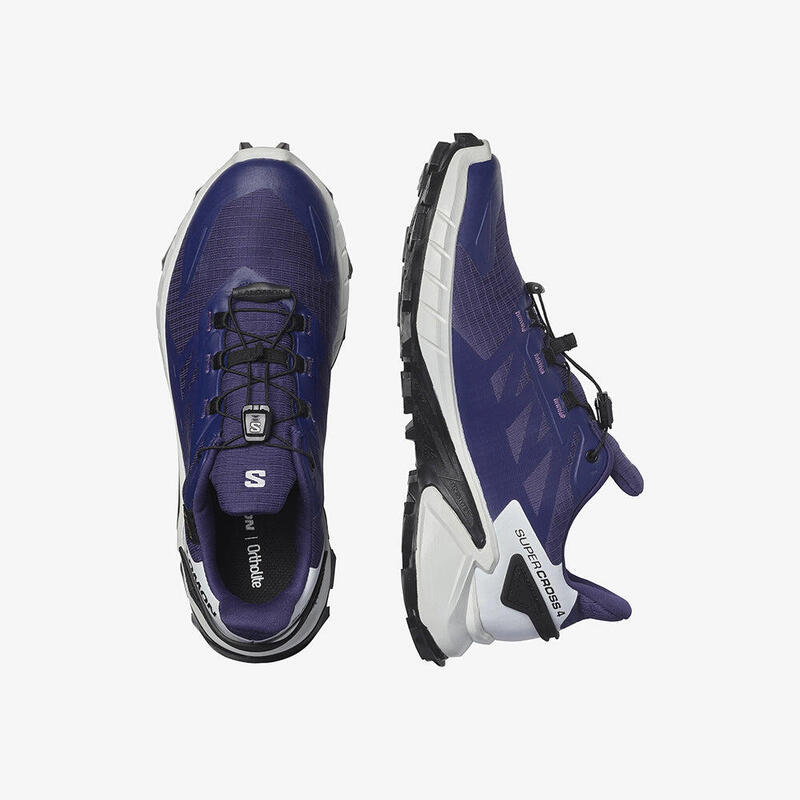 女裝 SUPERCROSS 4 GTX 防水越野跑鞋 - 紫色