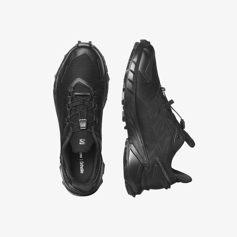 Men Supercross 4 GTX Trail Running Shoes - Black