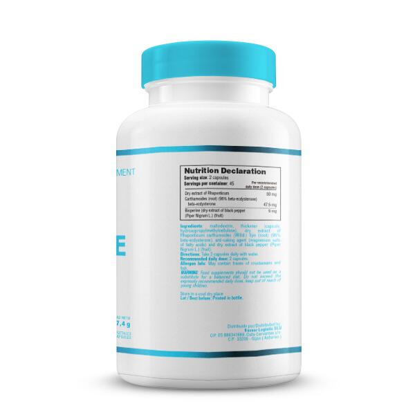 Ecdysterone (Ecdysterone) - 90 capsule vegetali Smart Supplements 2/4