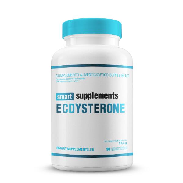 Ecdysterone (Ecdisterona) - 90 Cápsulas Vegetales de Smart Supplements