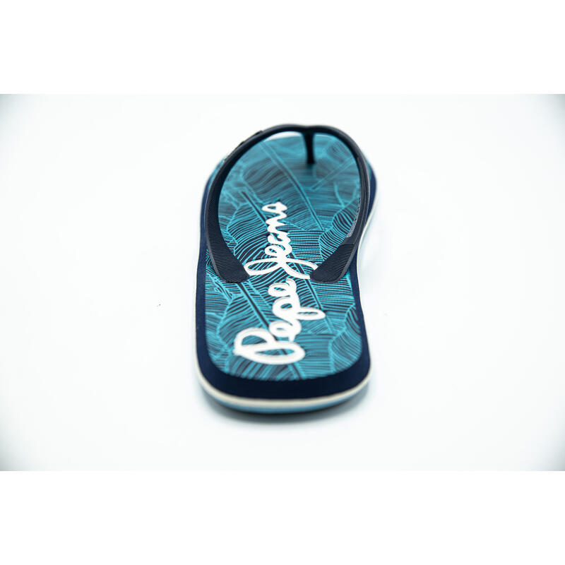 Flip papucs Pepe Jeans Whale Rainforest Beach Flip Flops, Kék, Férfiak