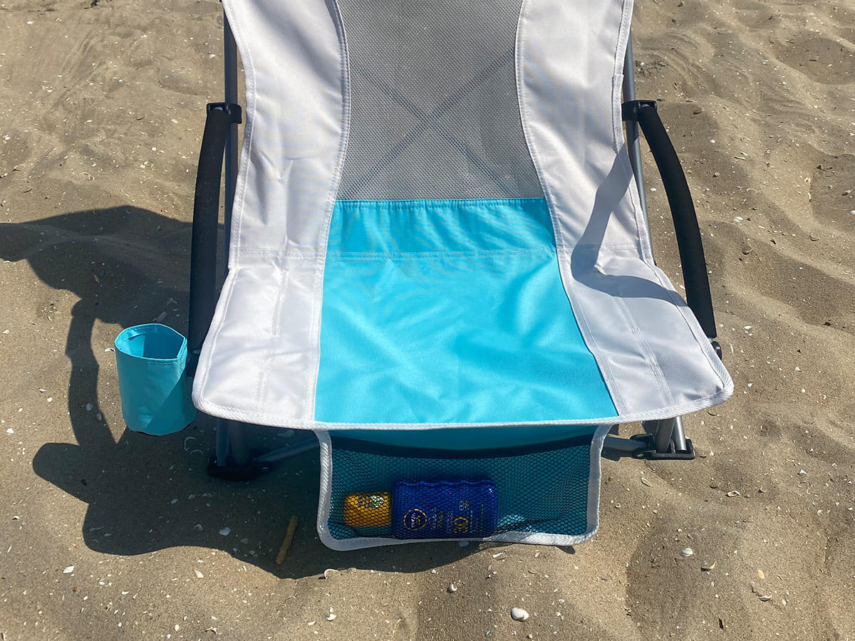 Gebraucht - Strand Klappstuhl Beach mit Mesh - hohe Lehne - SEHR GUT 4/7