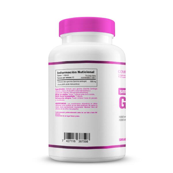 Garcinia - 60 Cápsulas de Smart Supplements