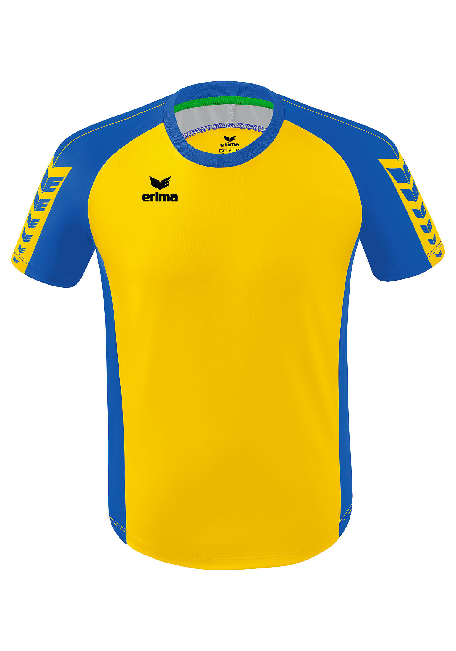 Erima Six Wings Jersey Geel/nieuw Koningsblauw Junior 4/6
