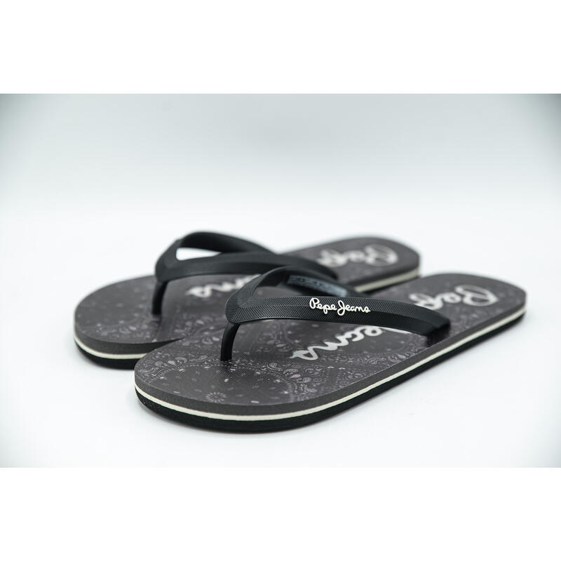 Slapi barbati Pepe Jeans Flip Flops, Negru