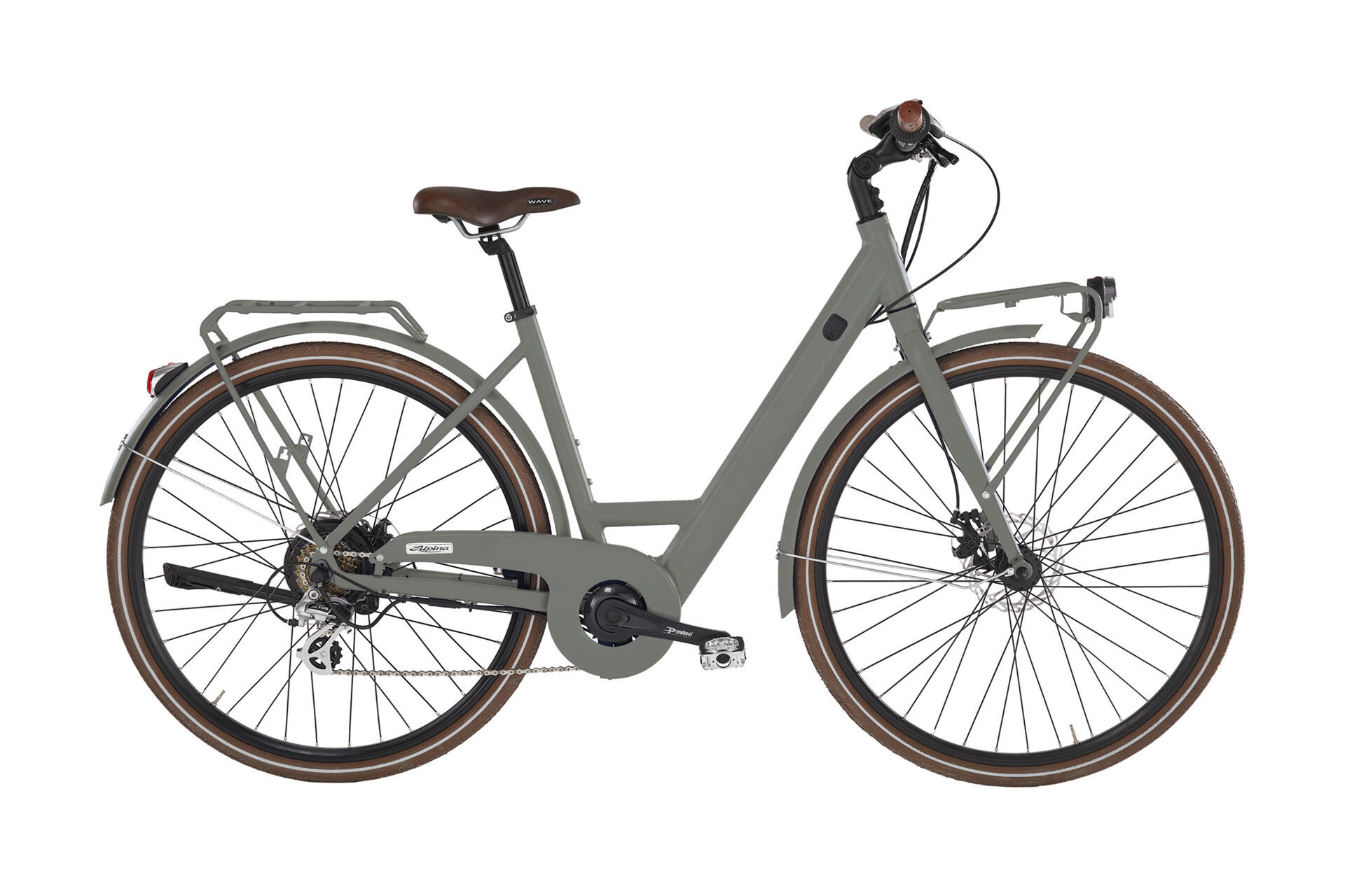 ALPINA BIKE ELEKTRISCHE FIETS i1 TRK 28 ARIS LADY GRIJS